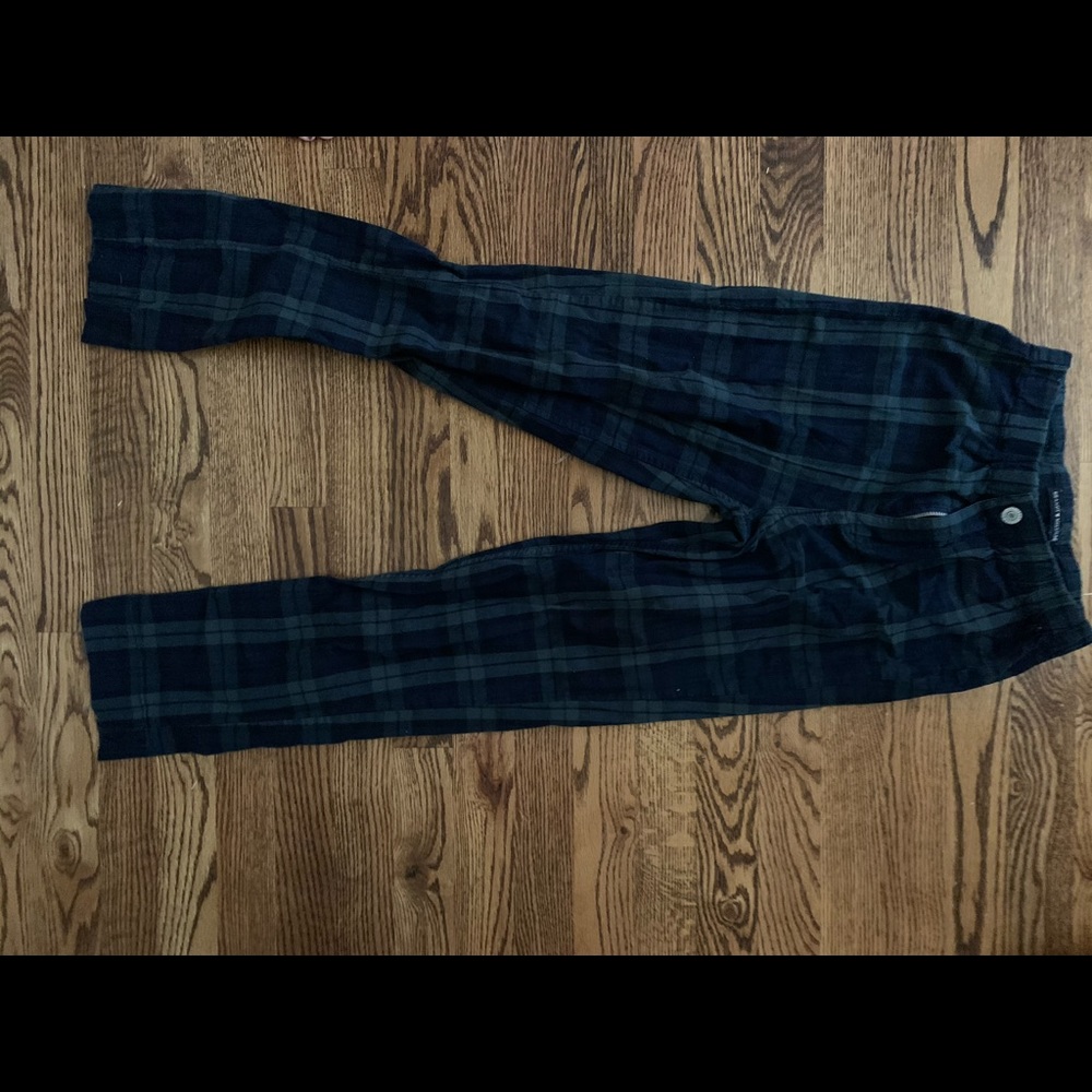 Brandy pants green plaid